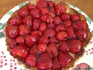 image for French strawberry tart